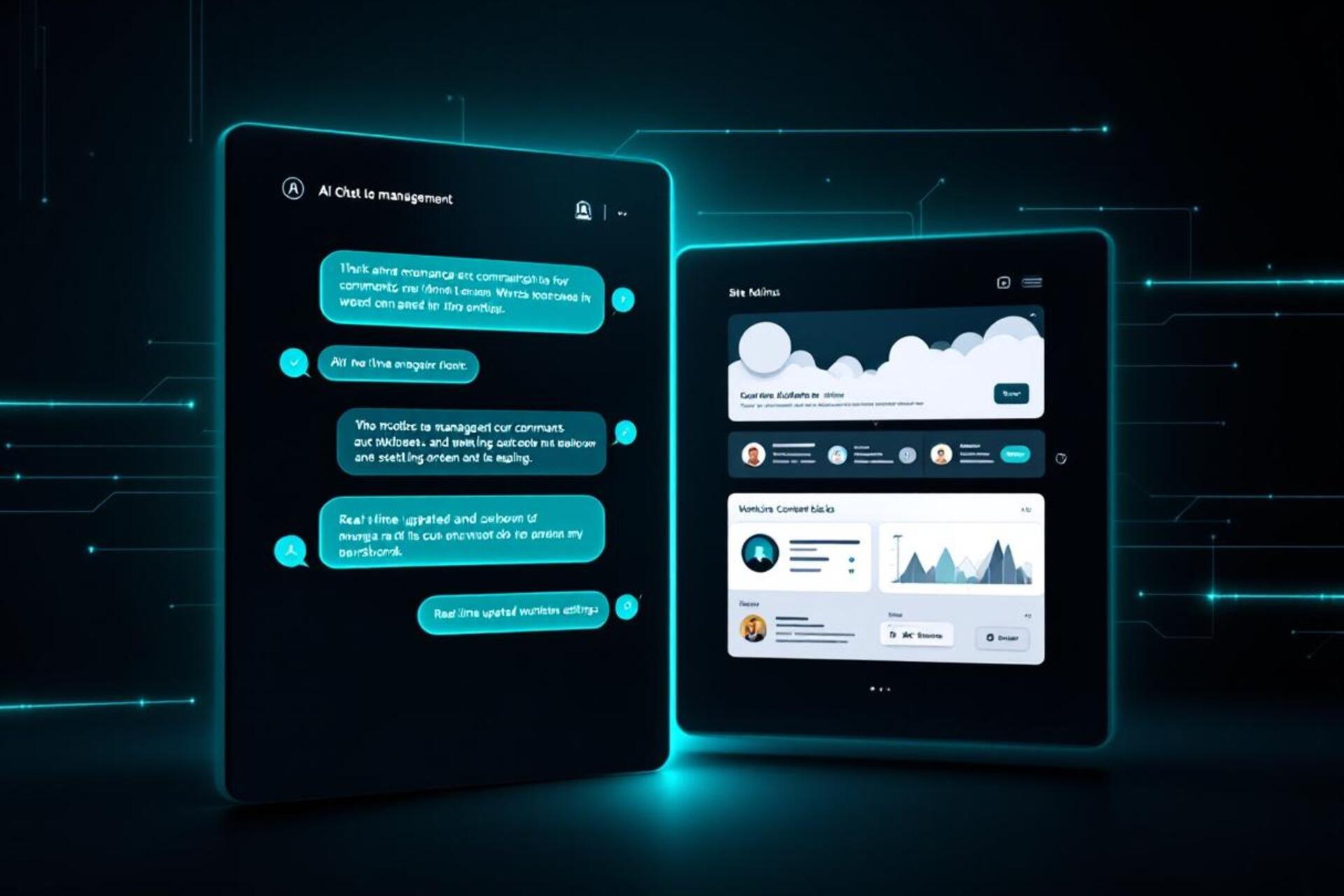 Interface d'administration du projet MCP WordPress